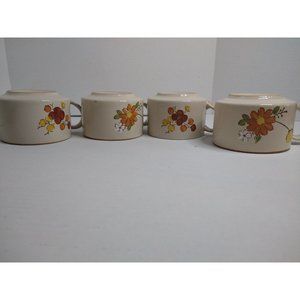 StoneCrest Autumn Glory Soup Mug Cup Vintage, Korea Casualstone, JMP